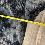 Bailey blue  Black and Gray Tie-Dye Short Sleeve Tee Photo 4