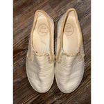 Jack Rogers Preppy Designer Quiet Luxury Loafer Flats Gold Sneakers 5.5 Photo 6