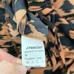 SheIn  Women’s Flare Skirt XL Pull On Brown Black Photo 3