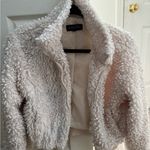 Love Tree White Sherpa Jacket Photo 0