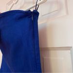 ZARA NWT  Blue Denim Strapless Mini Dress Photo 2