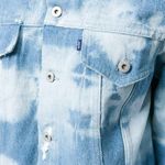 Levi's  Made & Crafted Boxy Shibori Dyed Denim Trucker Jacket Photo 2