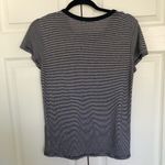 Brandy Melville John Galt Navy and White Striped California T Shirt OS Photo 4