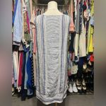 Preston & York Blue and White Linen Drees Photo 2