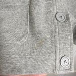 Basic Editions Gray Button Down Cardigan Top Women’s Size Large Cotton Photo 2