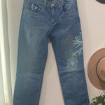 Z. Cavaricci beaded details jeans Blue Size 10 Photo 0