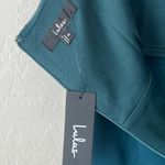 NWT Lulus Emerald Halter Bodycon Tulip Midi Dress medium Blue Photo 9