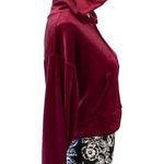 Marvel Black Panther Wakanda Forever Velour Full Zip Hoodie Sweatshirt Soft Photo 3