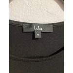 Lulus Lulu’s Black Long Sleeve Bodycon Jersey Mini Dress XS Photo 1