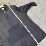 Dotti Women’s Swimwear Coverups Full Zip Hooded Tunic See Through in Black XL Photo 10