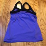 Gapfit purple workout tank with built in bra sz sm Photo 3