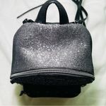Victoria's Secret Victoria’s Secret Black Glitter Small City Backpack Photo 7