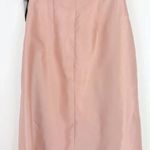 Alfred Sung NWT Draped One-Shoulder Satin Maxi Dress in Toasted Sugar Size 8 NEW Photo 11