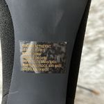 JustFab bootie Women’s Hyacinth Active Knit Open-Toe in black caviar size 8 Photo 10