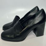 Enzo Angiolini Black leather Maxie loafer pumps women’s size 7 professional Photo 3
