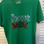 Soccer Mom t shirt Green Size L Photo 0
