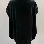 Alfani New  Velvet Cap Sleeve Boat Neck Top Black Photo 9