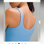 Lululemon NWT Align? Ribbed Henley Tank / Aero Blue/ AEBL Photo 3