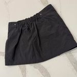 Urban Outfitters  Micro Utility Wrap Cargo Mini Skirt Womens 8 Black Snap Closure Photo 7