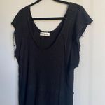 Impressions Oversized Distressed Top Photo 5