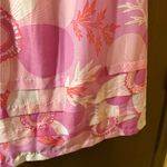 J. Marie Maisie Pink Floral Puff Sleeve Mini Dress Size L Photo 6