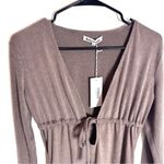 Reformation NWT   Small Brown Karah Dress Photo 5