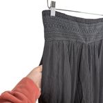 Anthropologie Hei Hei  Monterrico Embroidered Waist Harem Pants Grey M Photo 6