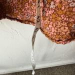 Universal Threads Universal Thread Dress Small Floral Long Sleeve Midi Boho Ruffle Peasant Fall Photo 6