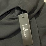 Lulus NWT Asymmetrical Tie Sleeve Jumpsuit - Black - Small Photo 12