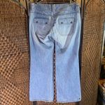 Old Navy Vintage  Light Blue Women's Flare Low Rose Jeans Size 10 Photo 3
