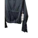 Good American  SATIN WRAP TOP Size Small‎ New with Tags Photo 9