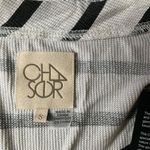 Chaser  Women's Striped Henley Long Sleeve Top Size S Photo 1