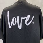 Victoria's Secret Victoria’s Secret Kimono LOVE Robe Black One Size Photo 9