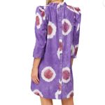 Sea New York Tie Dye Mini Dress Purple Size 8 Photo 4