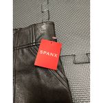 Spanx  Leather Like Jogger‎ Noir Black Size XS Women NWT Photo 2