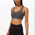 Lululemon Free to Be Serene Bra Carbon Ice Grey Pink Punch Women’s Sports Bra Photo 0