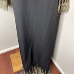 Tuckernuck New Plus‎  Pomander Place Lilith Black Gold Lace Ruffle Midi Dress XXL Photo 8