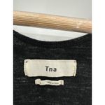 Aritzia TNA Black Gray Cut Off Racerback Tank Top Shirt Cotton Blend Women Size Small Photo 4