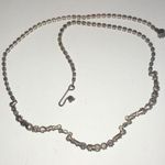 Vintage Silver Tone CZ Rhinestone Classic Formal Boho Necklace Photo 6