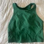 Lululemon Green High Neck Tank Top Photo 0