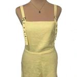 SheIn Womens Small Yellow Romper Adjustable Straps One Piece Shorts Photo 2