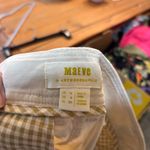 Maeve  womens embroidered daisy high rise pleated shorts tan 6 Photo 3