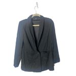 SheIn SZ S lapel neck black single button blazer Photo 2