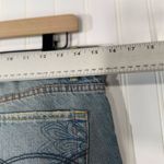 Vanilla Star Jeans Y2K Vanilla Star Floral Embroidered Low Rise Jeans NWT Distressed Size 9 Photo 6