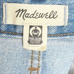 Madewell Ripped High Rise Denim Shorts Selton Wash Size 24 Cotton Mid Length Photo 7