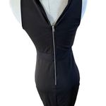 ENTRY  Black Lace-Up Cocktail Bodycon Dress Size Small Photo 5