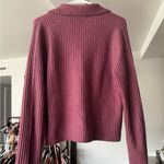 Abercrombie & Fitch  Pearl Button Collared Cardigan Size M Preppy Winter Photo 6