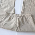 Chico's  100% Linen Pants Beige Medium Wide Leg Photo 8