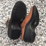 Ariat Brown Leather Clogs Slip On Shoes Size 5.5 Photo 2