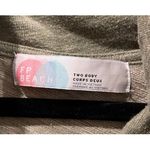 Free People FP BEACH Heather Green Long Sleeve Cowl Neck Pullover Photo 2